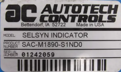 USED AUTOTECH CONTROLS SAC-M1890-S1ND0 PROGRAMMABLE INDICATOR SACM1890S1ND0