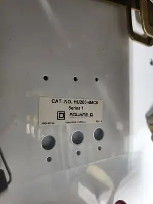 USED SQUARE D MODEL 6