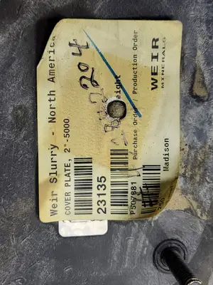 USED WEIR MINERALS 23135