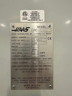 2016 HAAS UMC-750 Universal Machining Centers | SNL Machine Trader LLC (19)