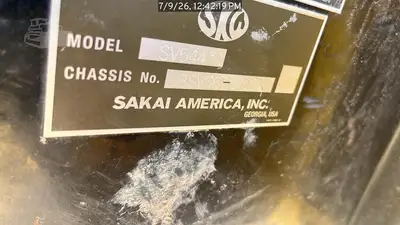 Used 2019 SAKAI SV544T Single Drum Rollers Texas US | National Equipment Dealers #1422910