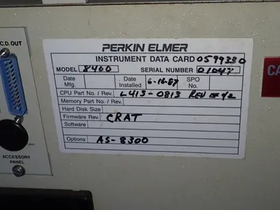 Used PERKIN ELMER 8410 Chromatographs | HGR 24 #744764