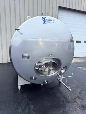 Quality Tank 3000 Gallon Stainless Steel Jacketed Tank