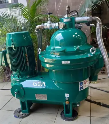 (4) Westfalia OSD 35-0136-067/35 oil purifiers, SS.