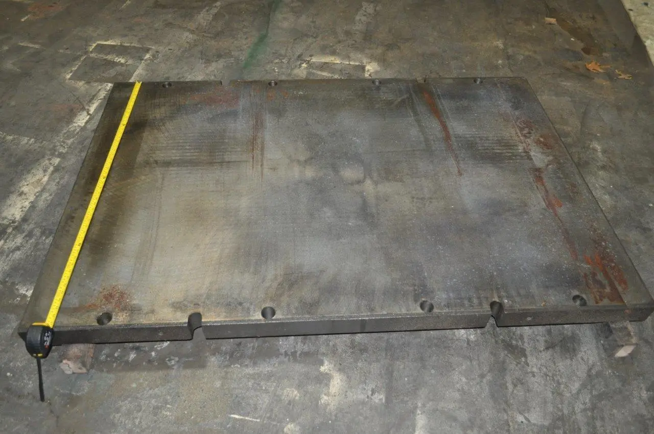 72" X 48" x 3" Bolster Plate