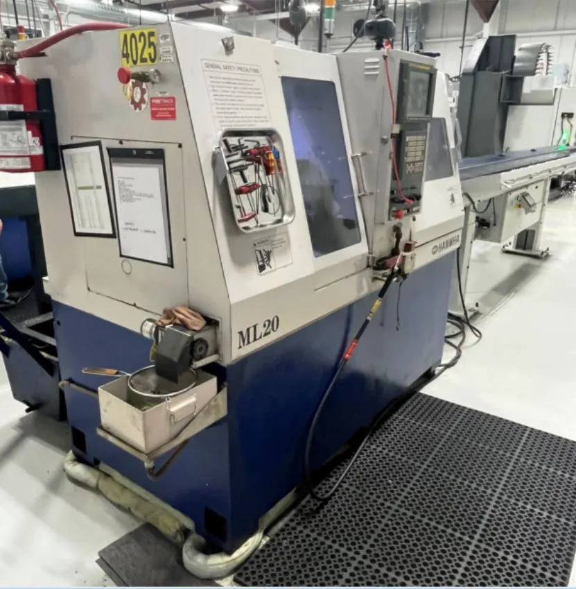 Hanwha ML20 CNC Swiss Screw
Machine, New 2001