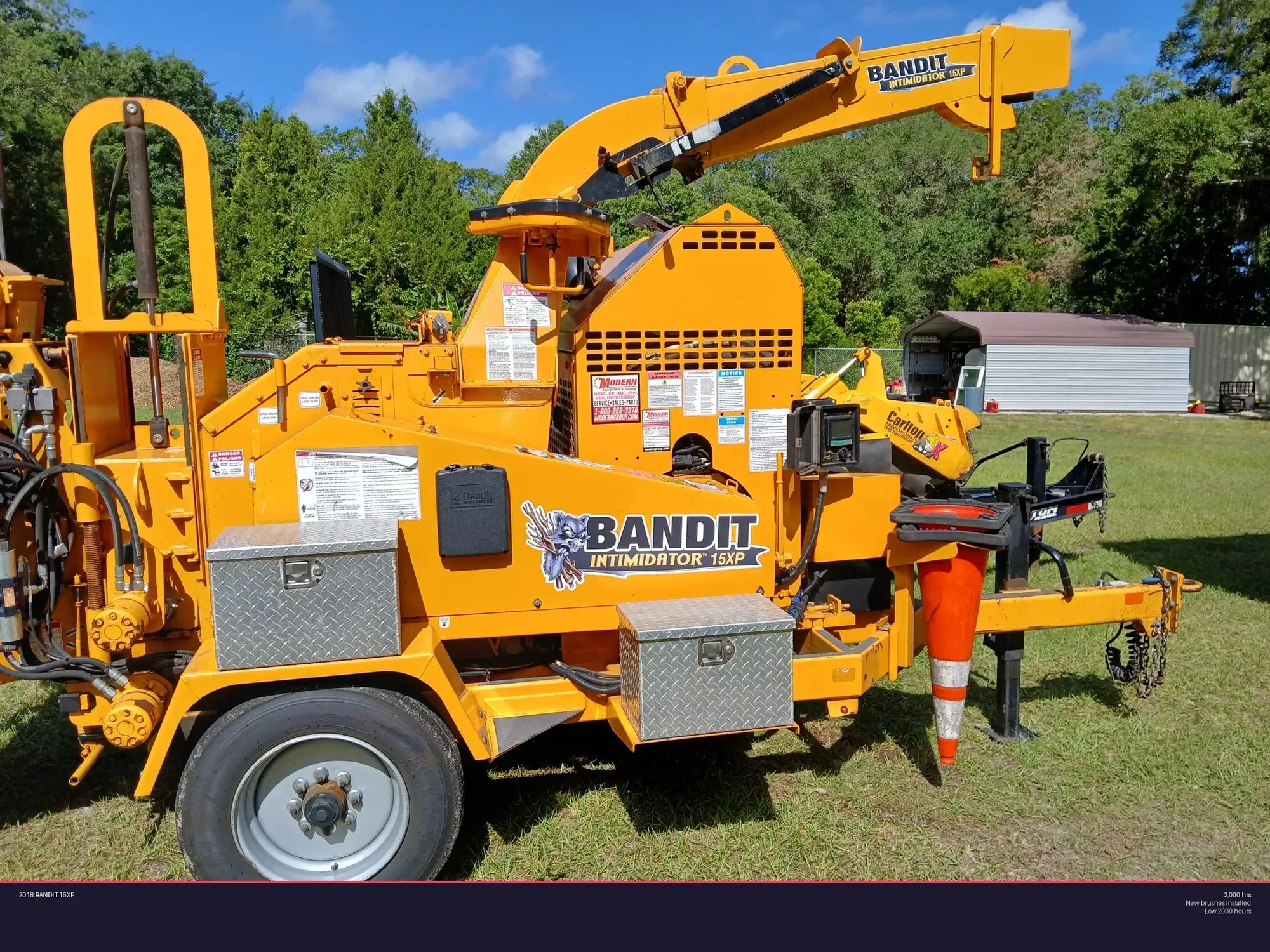 Used 2018 BANDIT 15XP Brush Chippers Florida US | Proxy Equipment #1385045