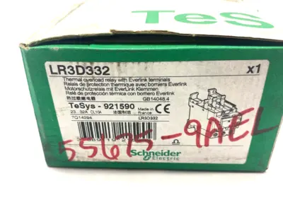 USED SCHNEIDER ELECTRIC TESYS DECA THERMAL OVERLOAD RELAY