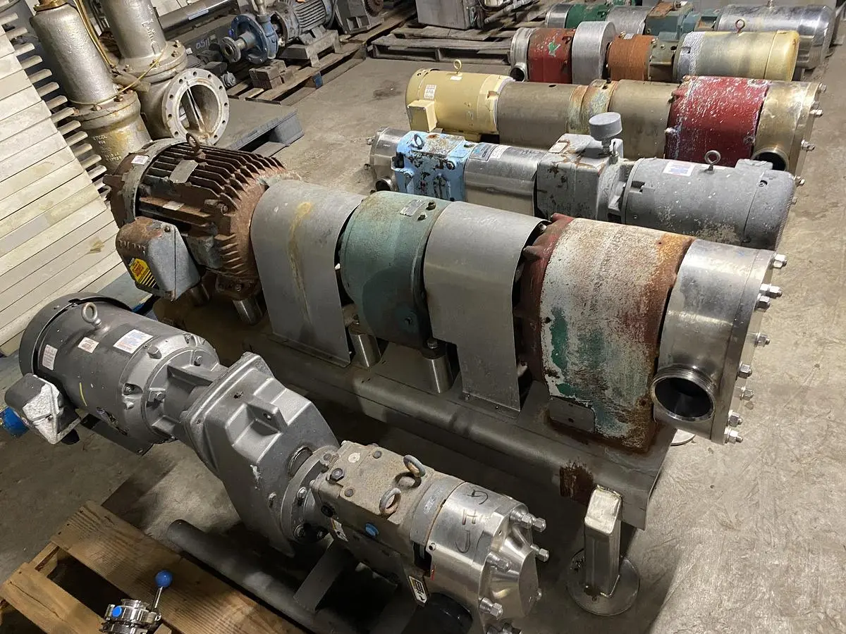 Used USED SANITARY ROTARY PUMP _UNKNOWN_ Rotary Pumps North Carolina US | DH Griffin Used Equipment #1383785