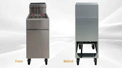 171-0470 50lbs Liquid Propane Deep Fryer