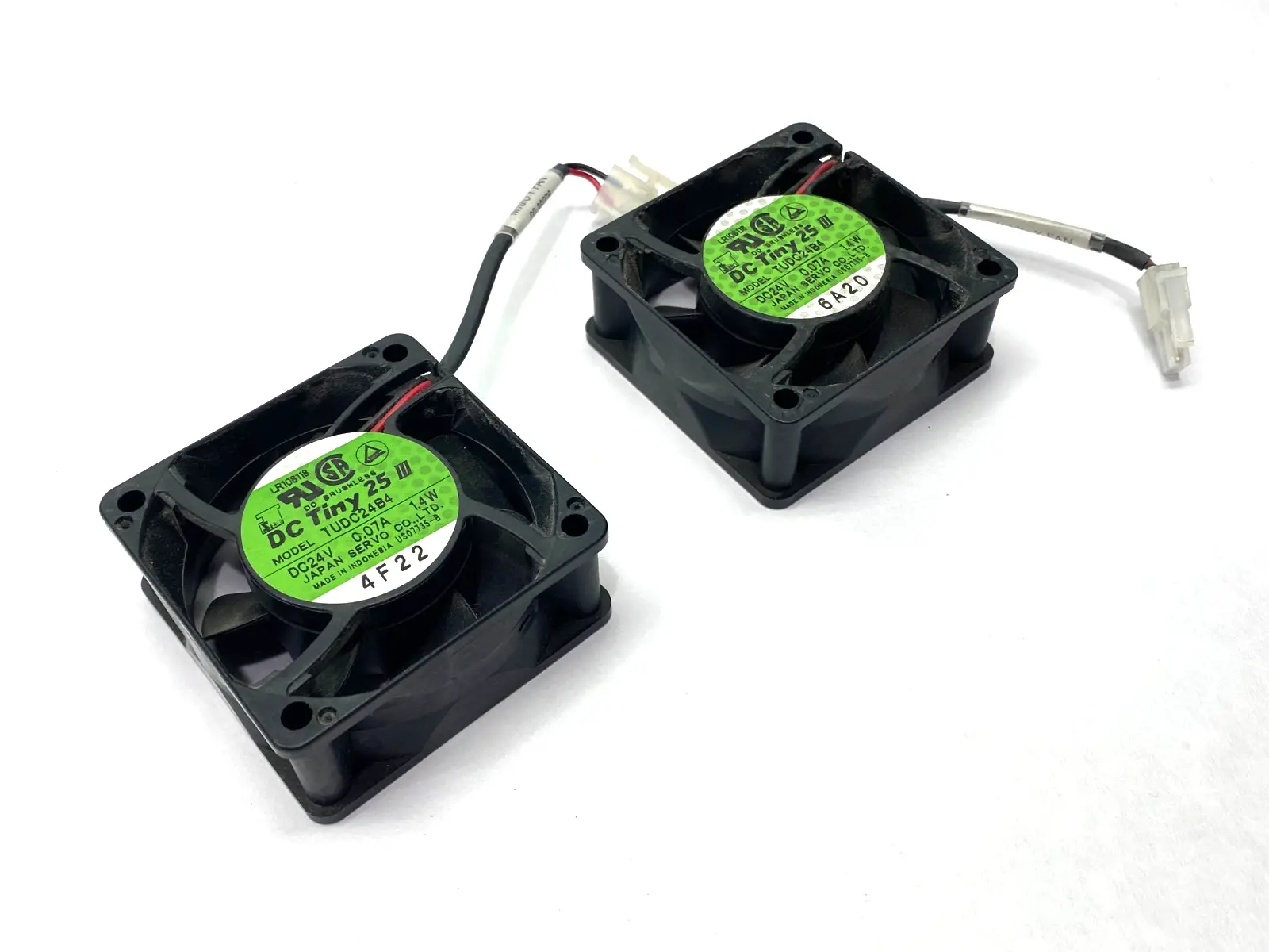 Used Servo Brushless DC Axial Cooling Fan 24VDC 0.7A 1.4W LOT OF 2 Electronic Component Fans Michigan US | Maverick Industrial Sales #1389569