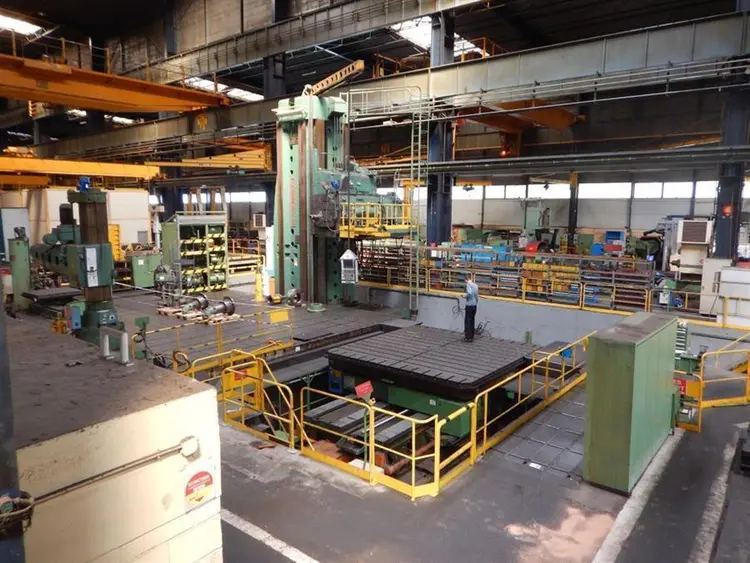 Used MITSUBISHI / INNOCENTI X: 17 000 - Y: 4840 - Z: 2980 MM CNC Horizontal Floor Type Boring Mills BE | Apt International N.V #361979