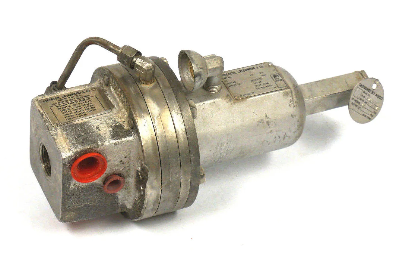 ANDERSON, GREENWOOD & CO. 52605P46/S1 RELIEF VALVE 4'' REPAIRED