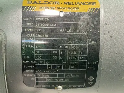 Used BALDOR IDNM3534 Motors (misc) Ohio US | HGR 24 #1521328