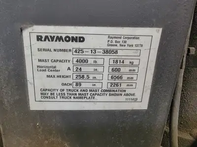 USED RAYMOND 425-C40QM