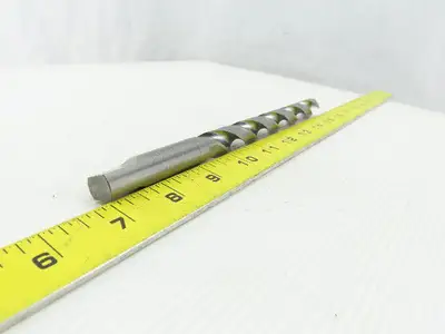 Brisbois Tool J-48480 37/64" Carbide 2 Flute Spiral 118° Drill Tang Shank