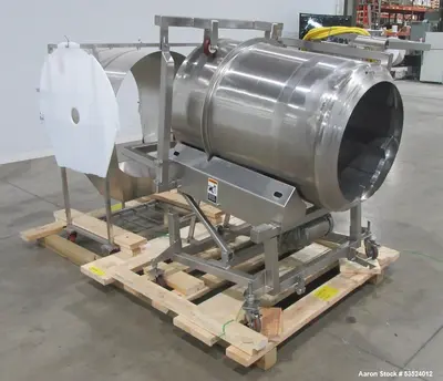Used Stainless Steel Flavoring Drum with Adjustable Pitch & Control Panel