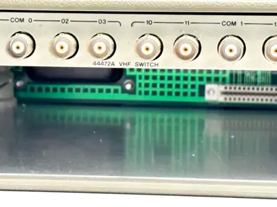 3488A | HP  Switch Control Unit w/ 2x 44472A VHF Switch Modules - Used