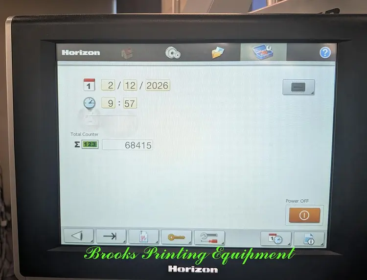 Used 2024 HORIZON BQ500N Perfect Binders North Carolina US | BROOKS PRINTING EQUIPMENT #1371328