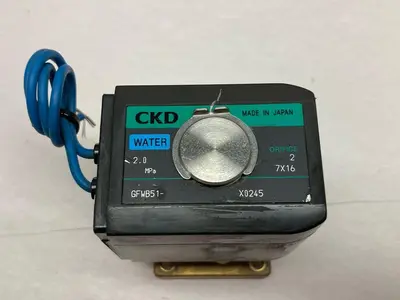 New | in-Stock CKD GFWB51-X0245 Solenoid Valves Ohio US | Surplus Asset Holdings #1365626