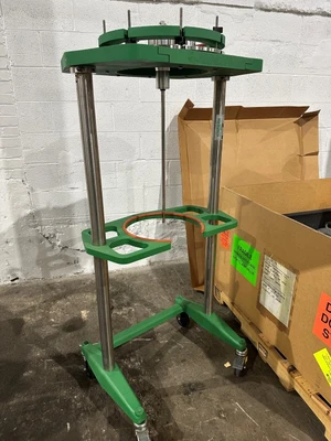 CHEMGLASS CG-1968-X-14 GLASS REACTOR W/ 3 VES