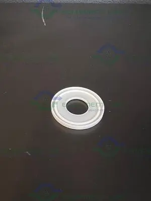 NEW VERTEX A40MPGR-F-100-E PTFE ENVELOPE TRI-CLAMP GASKET FLANGED 1" W/ EPDM FILLER