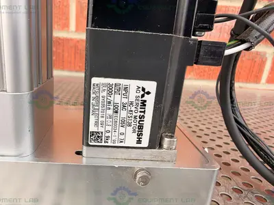 Used FESTO DNCE-32-100-BS-"3"P-Q SIZE 32 STANDARD CYLINDER W/MITSUBISHI MOTOR Electronics & Components California US | Equipment Lab #1466097