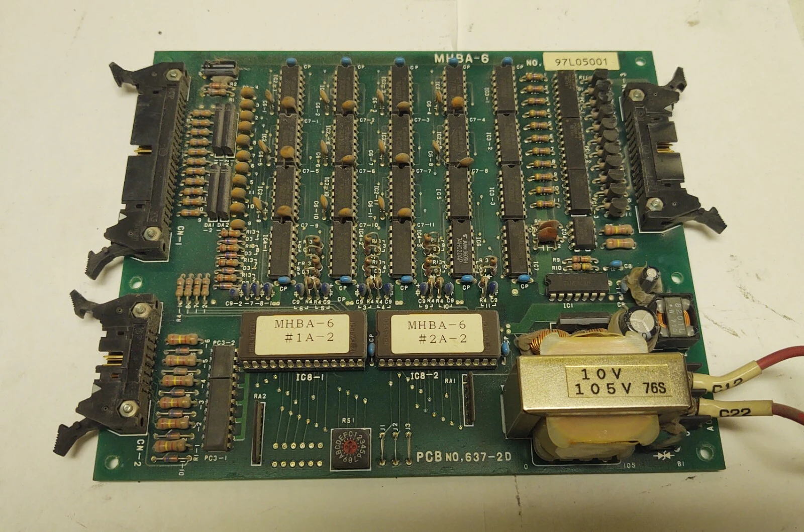Mitsubishi MJ2 Circuit interface board MHBA-6 97L05001 PCB no 637-2D
