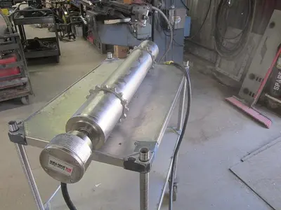 Conveyor, Drum, 4.375" x 30", Sparks, S/st #C739979