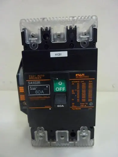 Used FUJI ELECTRIC SA103R-60 Circuit Breakers Michigan US | Ideal Machinery #602513