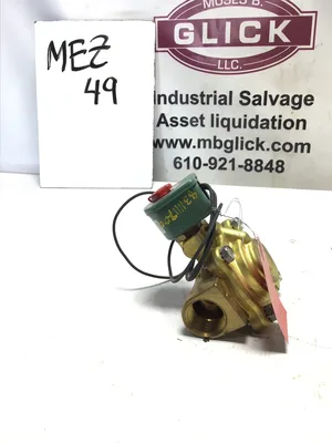 ASCO 37364S Solenoid Valve 1/4″ Brass