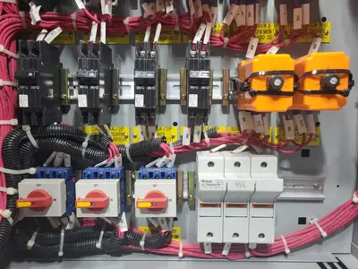 Low Voltage PDC / Switchgear Section, (1) 4000A, (5) 1200A Magnum DS Breakers, 600V 3PH