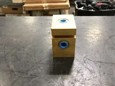 3 Way Solenoid Valve Block 23039