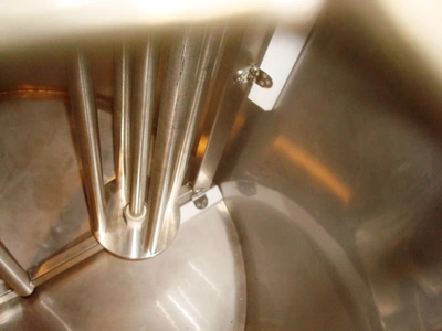 1,700 L S/S Electrically Heated Jacketed Cooker Tank