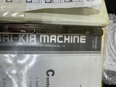 2007 HYUNDAI HS 400 Machining Centers, Horizontal | Star Equipment Co., Inc. (9)