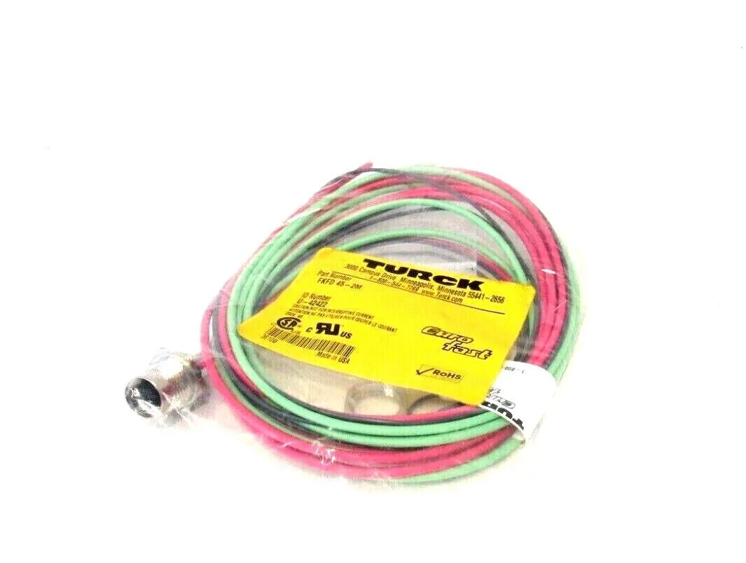 NEW TURCK FKFD 45-2M RECEPTACLE U-42422 FKFD452M