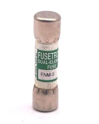 19 NEW FUSETRON FNM-5 FUSES FNM5