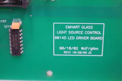 BUCHER EMHART GLASS 9014D / 9014D - NEW NO BOX - STOCK H1171