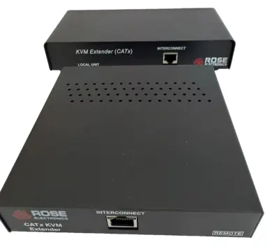NEW ROSE ELECTRONICS CRK-1P1V KVM EXTENDER CRV-SL1,CRV-R1V CRK1P1V