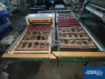 USED RotoCut RotoCut Systems Pass Thru Die Cutter