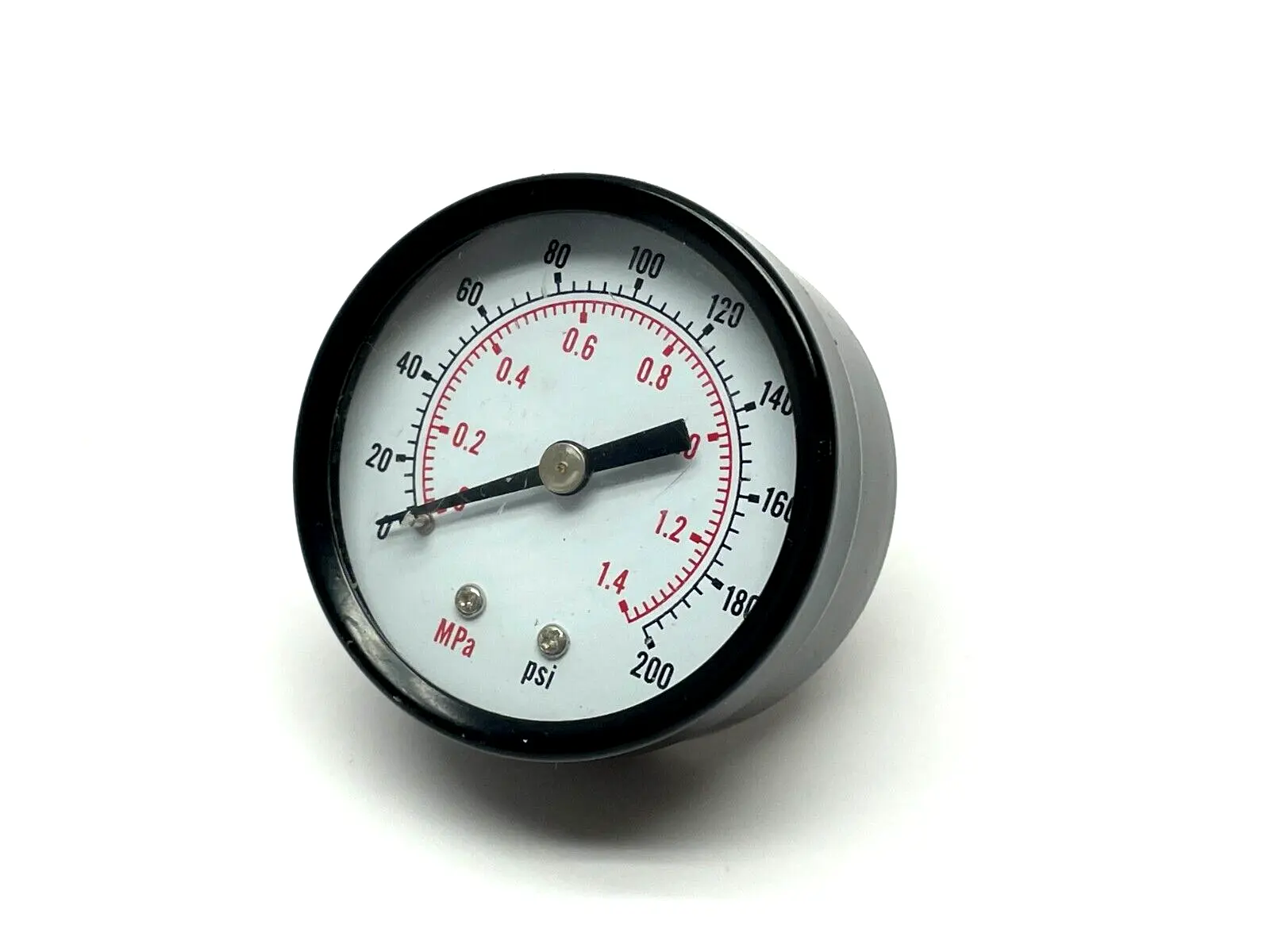 Pressure Gauge 0-200psi 0-1.4MPa 1/4" NPT - Used