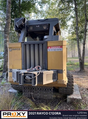 Used 2021 RAYCO C120RA Forestry Grinders Louisiana US | Proxy Equipment #1385081