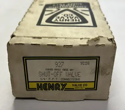 Used HENRY 927 Plumbing Equipment Ohio US | Surplus Asset Holdings #1246861