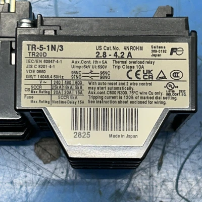NEW Fuji Electric FA Fuji Electric TR-5-1N/3
