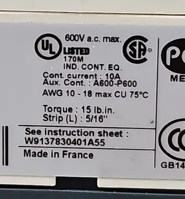 Schneider CAD32BL Contactor. Loc4B-26