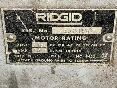 Used RIDGID 535 Pipe Threaders Ohio US | HGR 24 #1543241