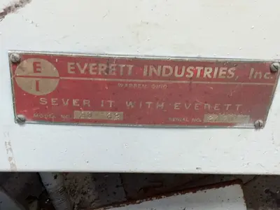 Used EVERETT INDUSTRIES INC. 2022 Abrasive & Friction Saws Ohio US | HGR 24 #1505799