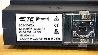 NEW TE CONNECTIVITY CROMPTON SC1-200/5A APERTURE SC12005A