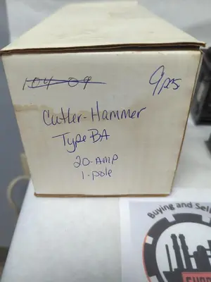 Used CUTLER-HAMMER TYPE BA Miscellaneous Equipment (Electrical & Power) | Surplus Asset Holdings #1198189