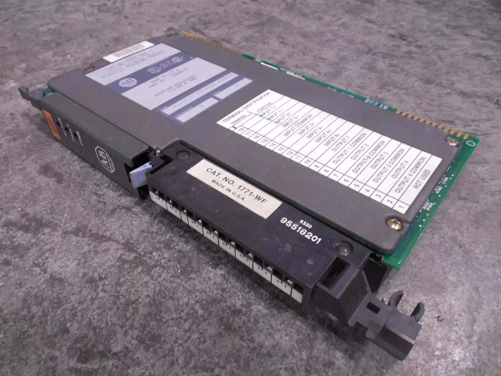 Allen Bradley 1771-QDC/C PLC-5 Plastic Molding Module Used